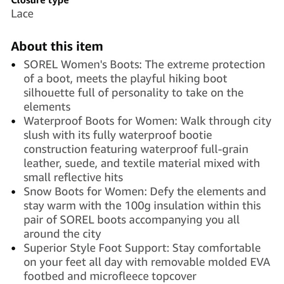 Women’s Sorel Kinetic Rnegd Boot - Picture 7 of 7